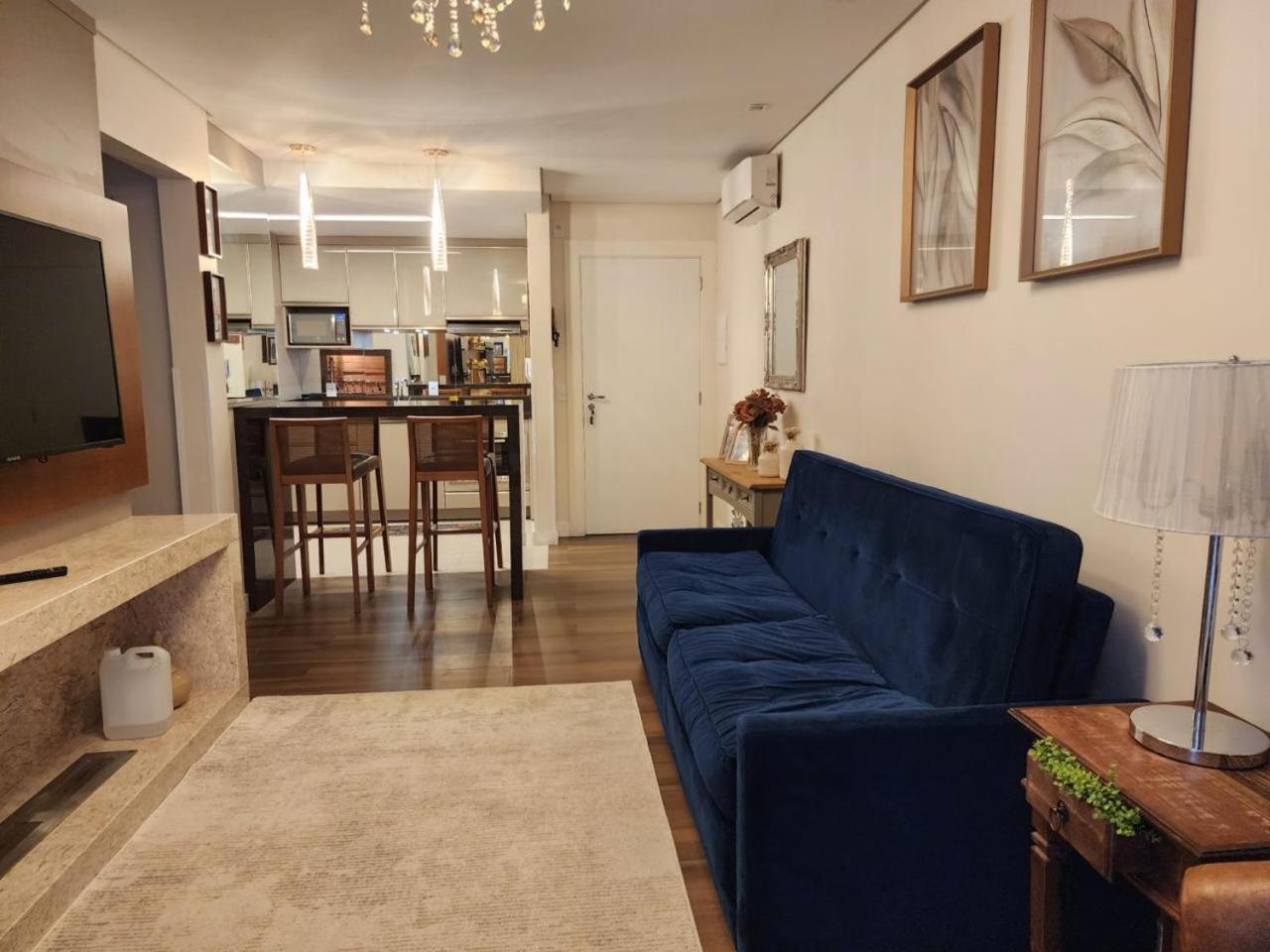 Apartamento Lar Do Ozzy Com Lareira No Centro De Gramado! Exterior foto